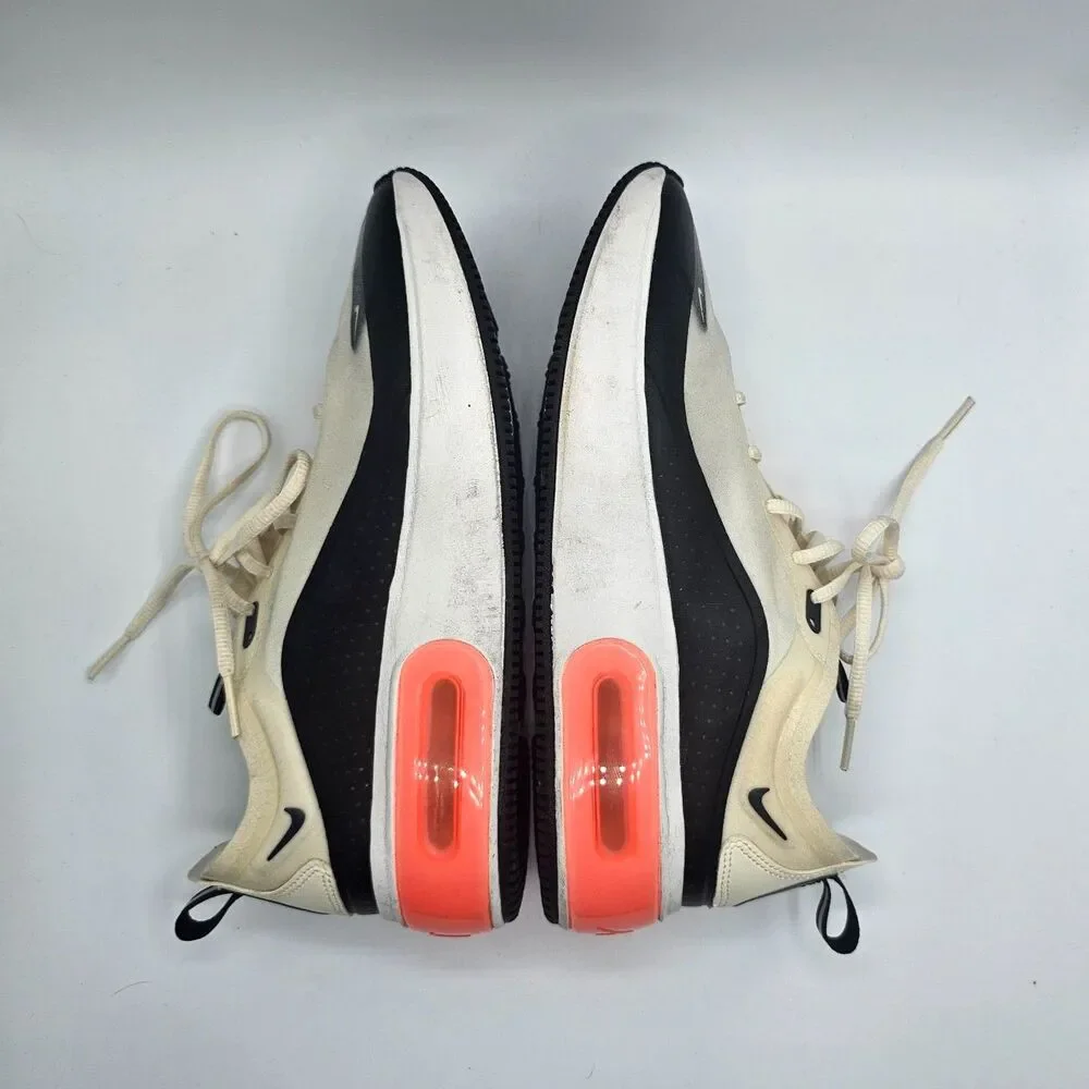 Nike Air Max Dia Women 8.5 Cream Black Coral Cushioned Sneakers - Picture 7 of 11